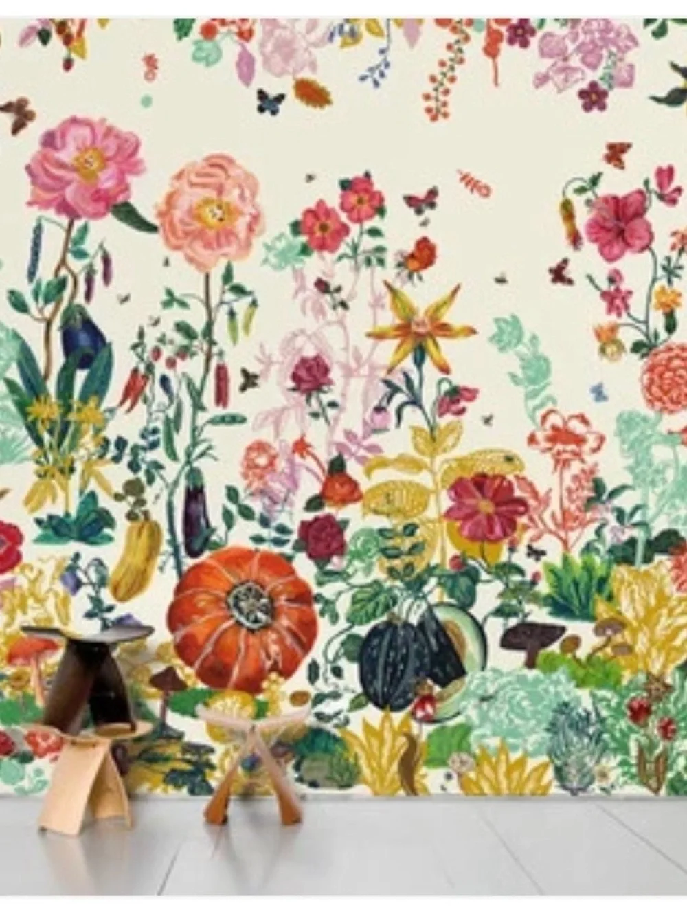 Anthropologie Nathalie Lete Great Meadow Mural Wallpaper